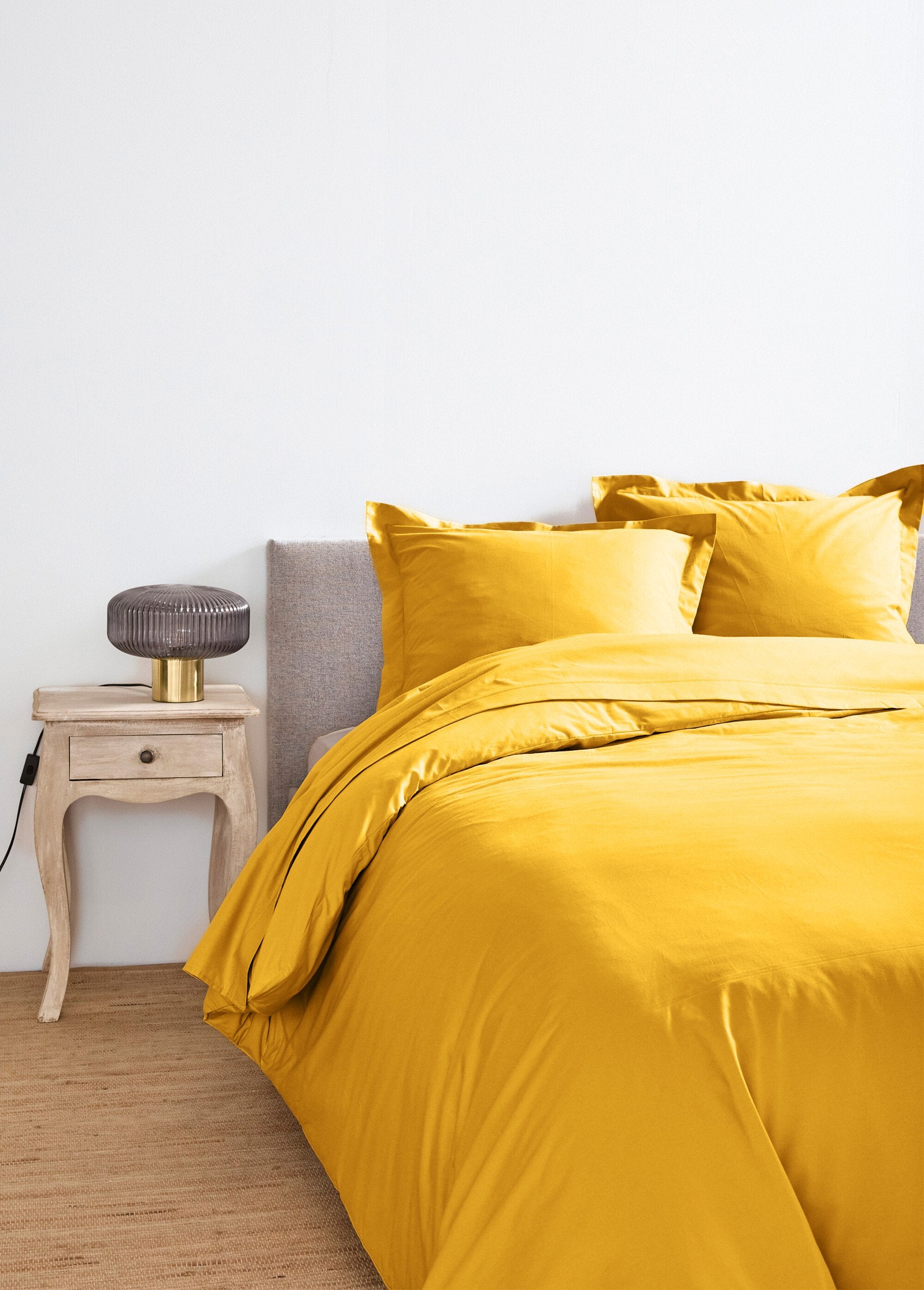 Plain_cotton_fitted_sheet_Ocher_DE1_slim