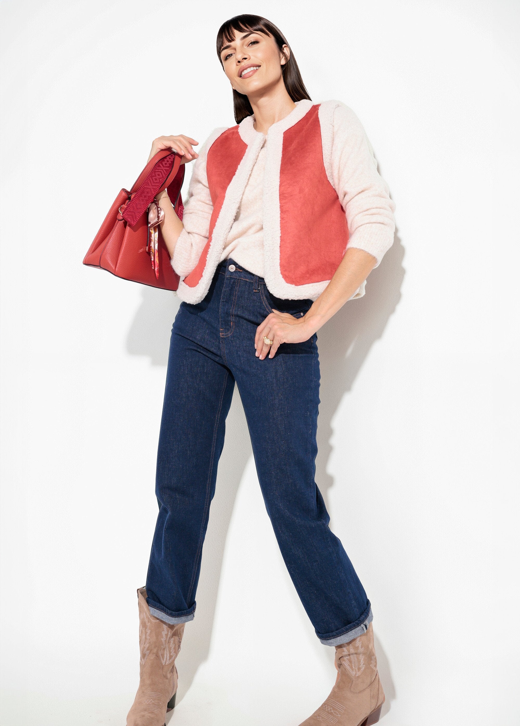 Sleeveless_sheepskin-style_vest_Brick_SF1_slim