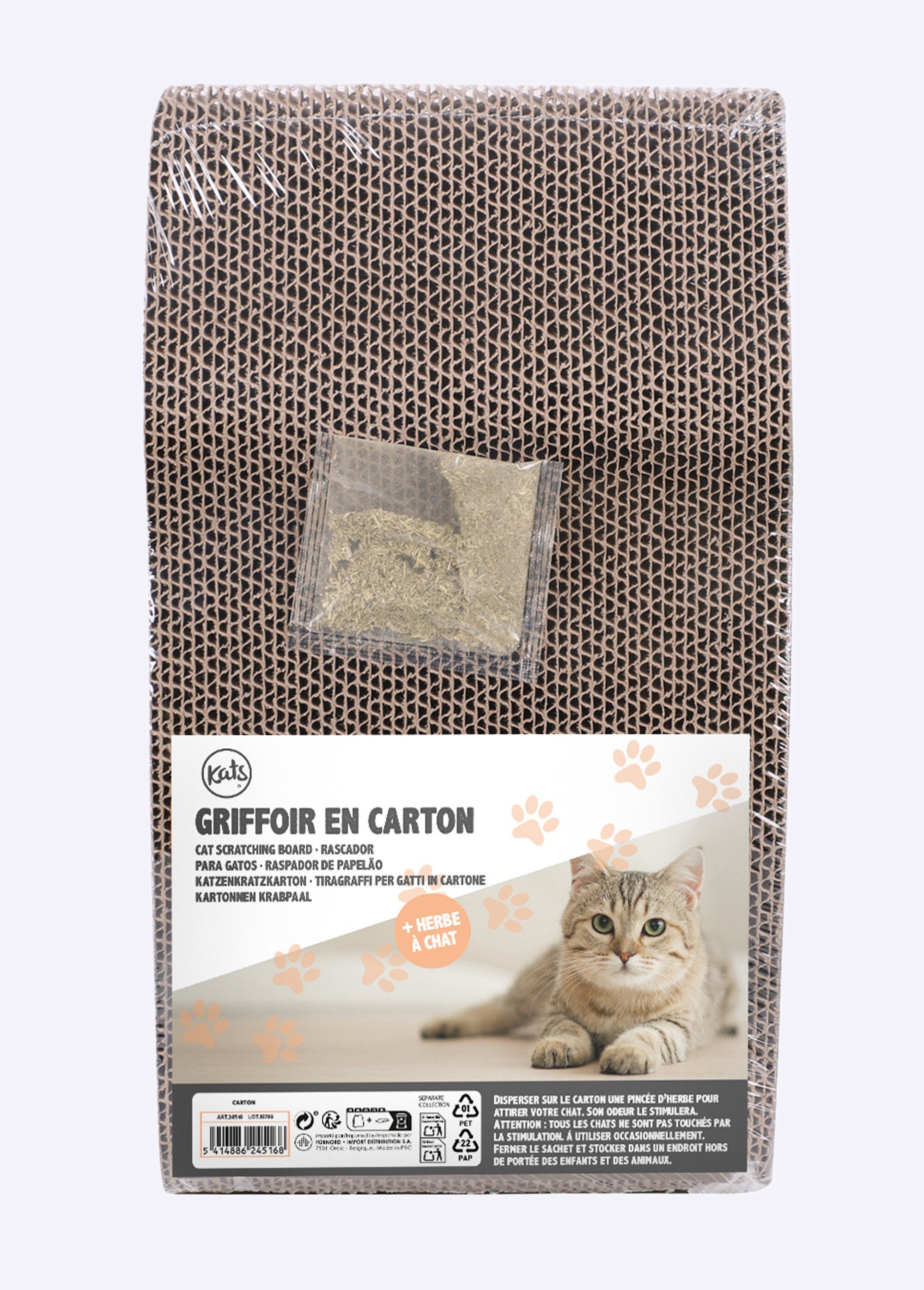 Mouse-shaped_cardboard_scratching_post_Brown_and_gray_DE2_slim