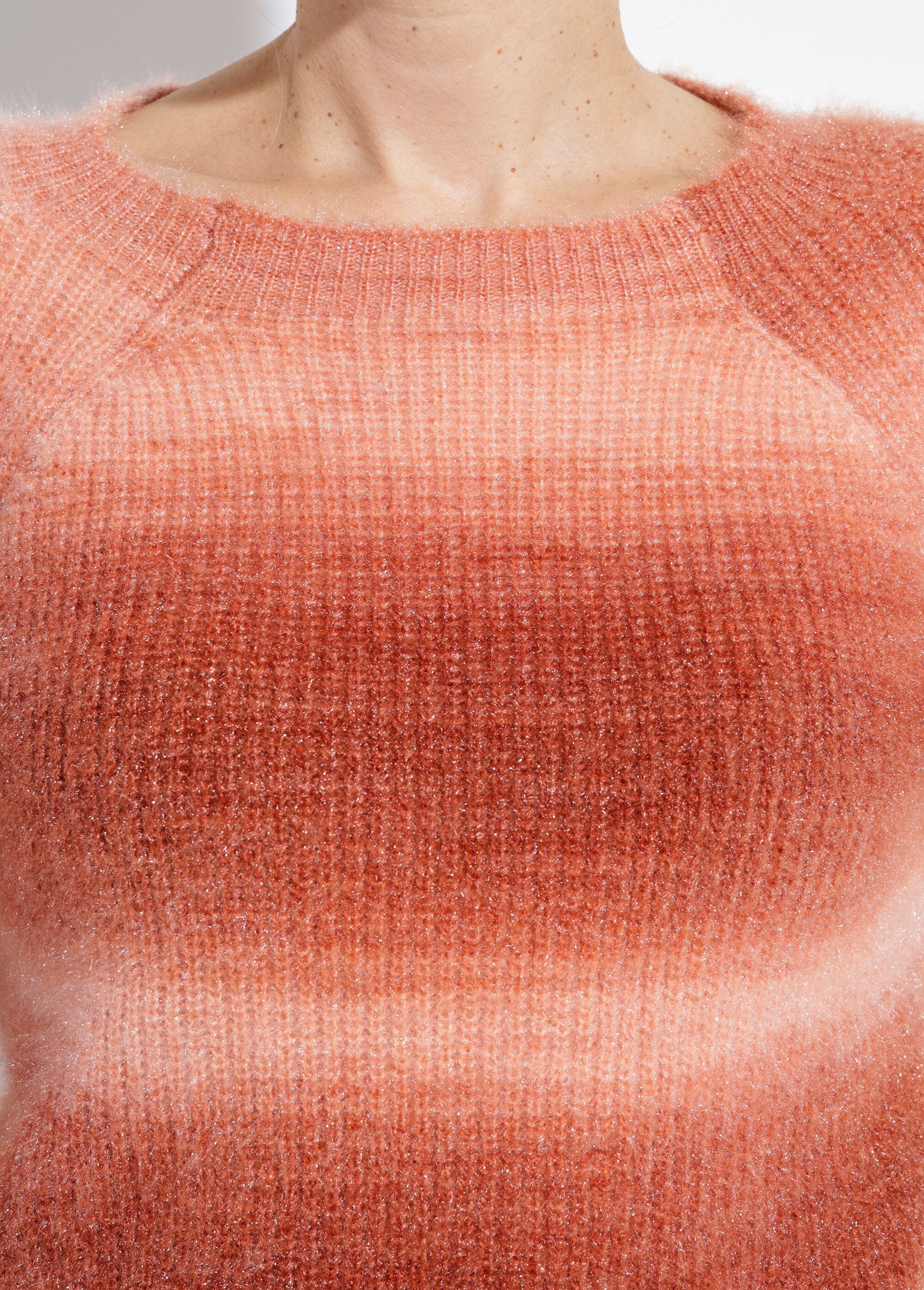 Pull_raglan_maille_poilue_effet_tie_&_dye_Noisette_DE1_slim