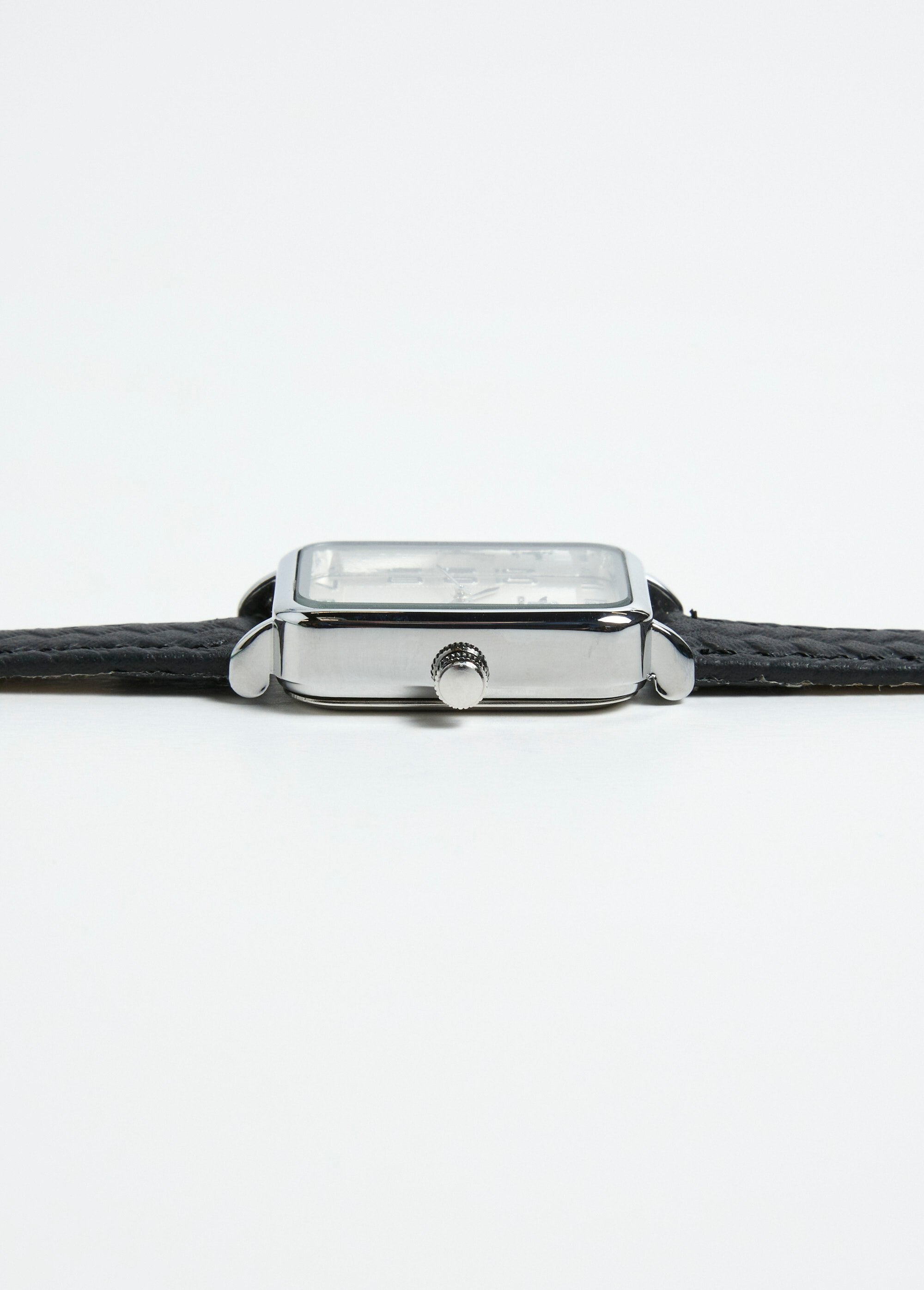 Rectangular_stainless_steel_watch_Black_DE3_slim