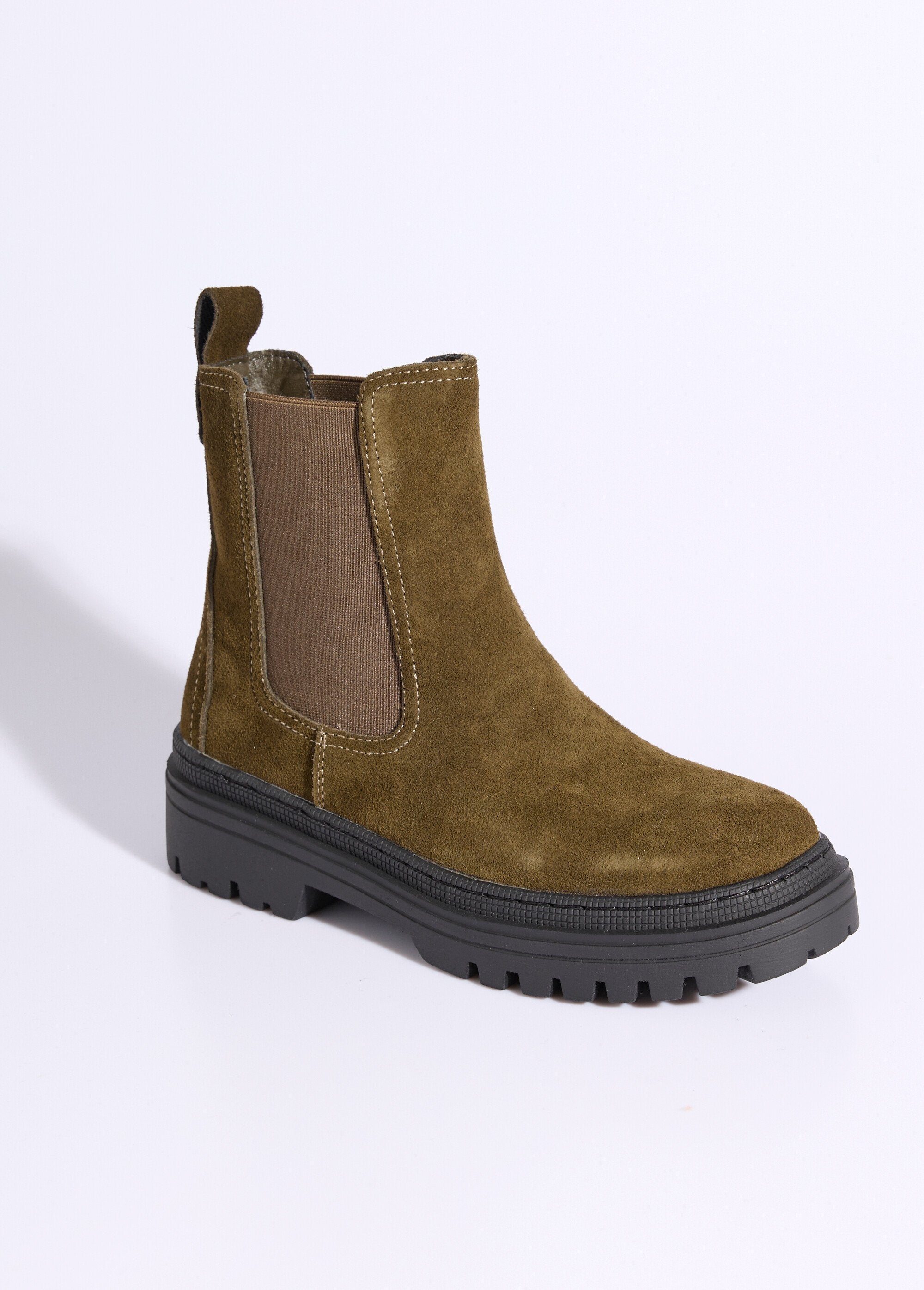 Boots_Chelsea_compensées_et_montantes_Kaki_FA1_slim