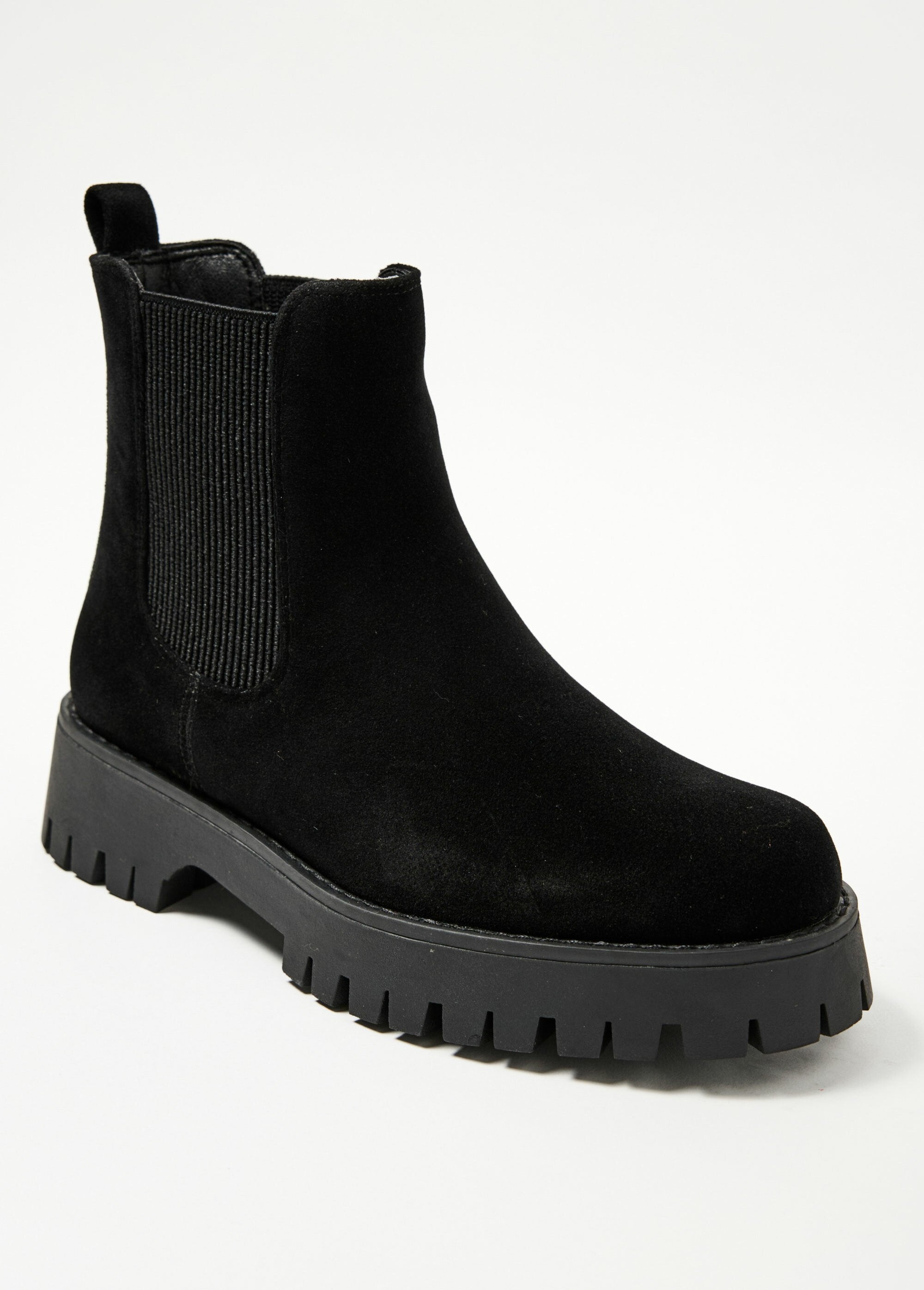 Boots_Chelsea_effet_daim_semelle_crantée_Noir_FA1_slim