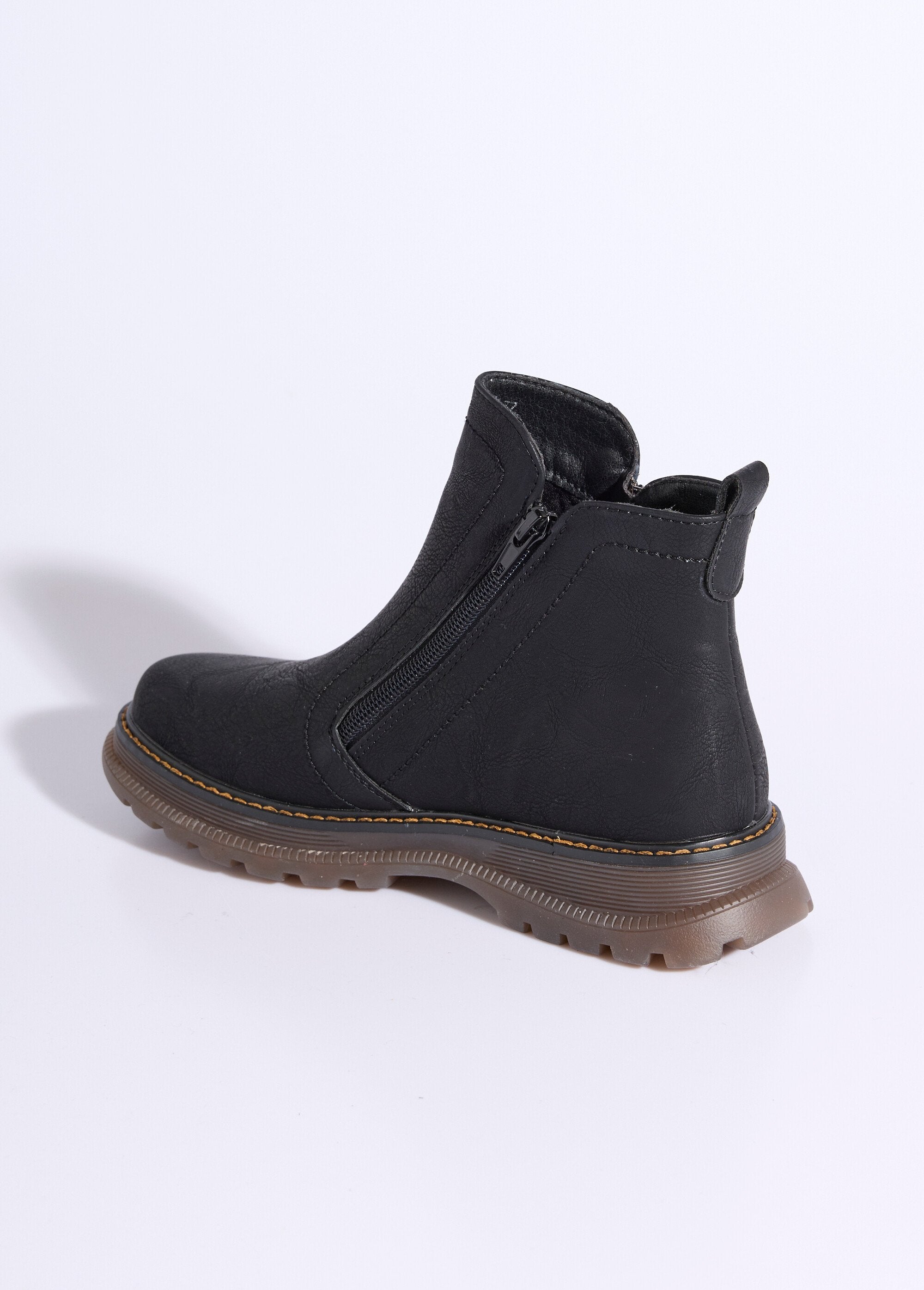 Boots_zippées,_coutures_contrastantes_Noir_DO1_slim