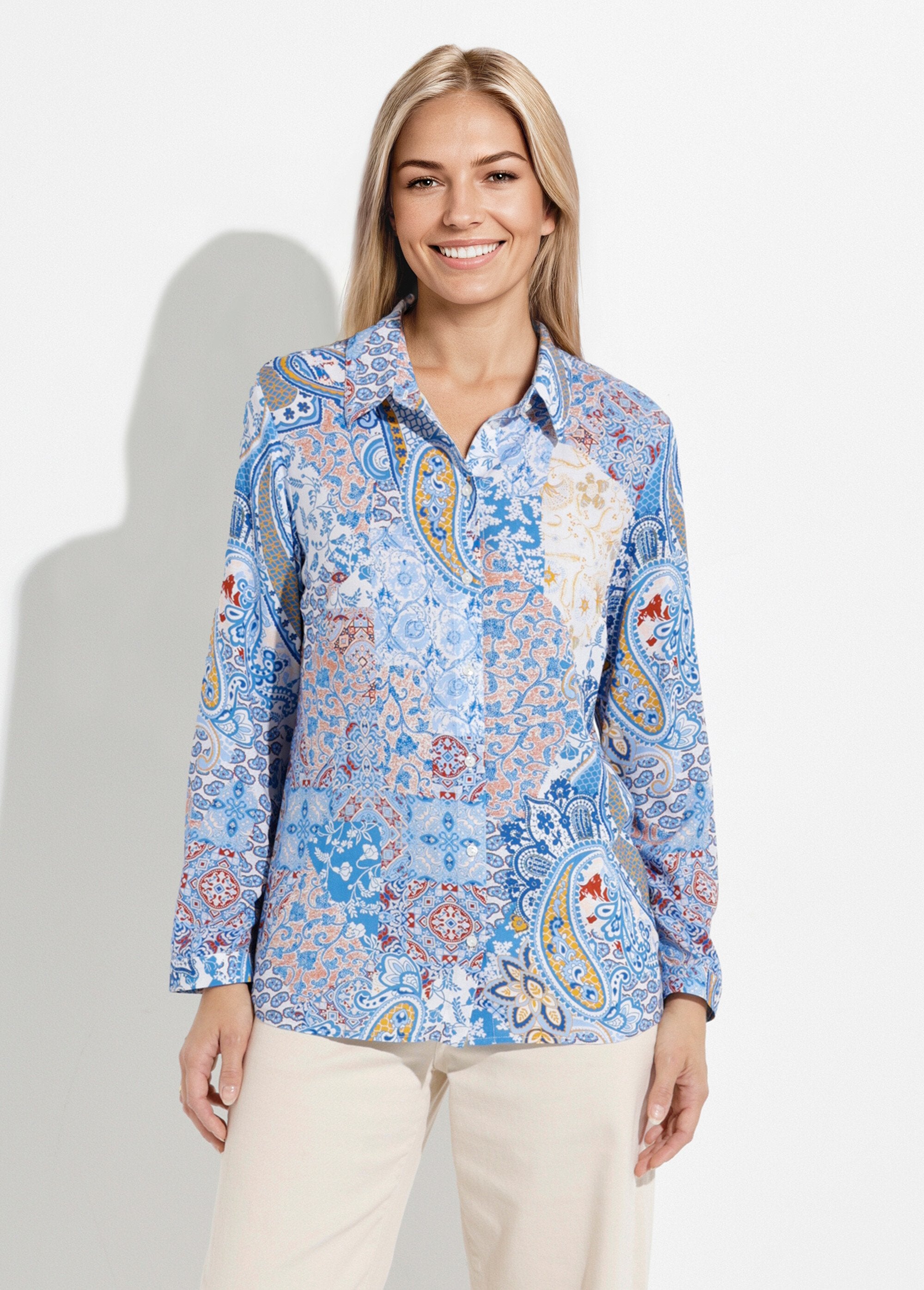 Long,_flowing_paisley_print_button-down_blouse_Blue_print_FA1_slim