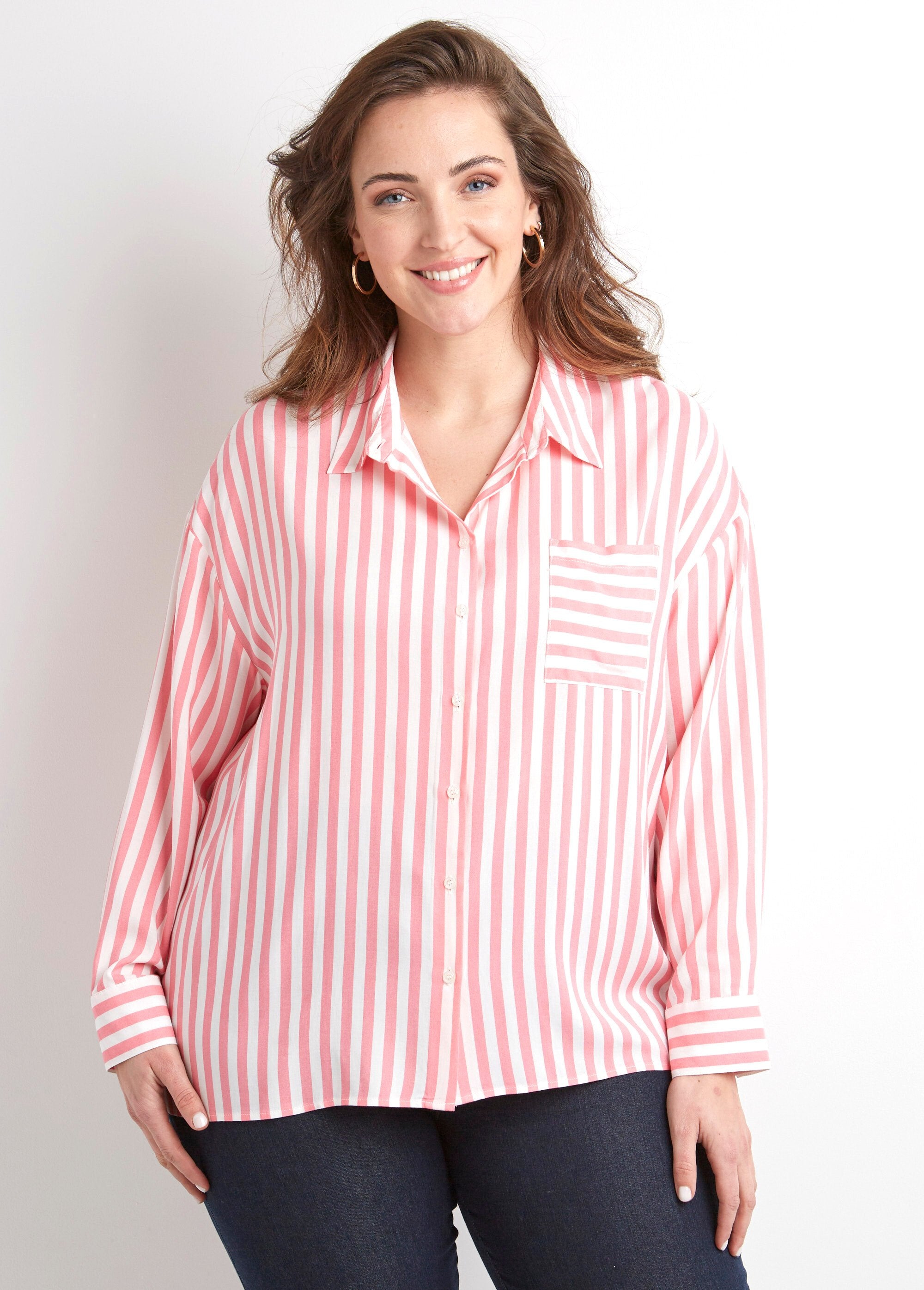 Long_sleeve_striped_flowing_blouse_Pink_and_white_FA1_curvy