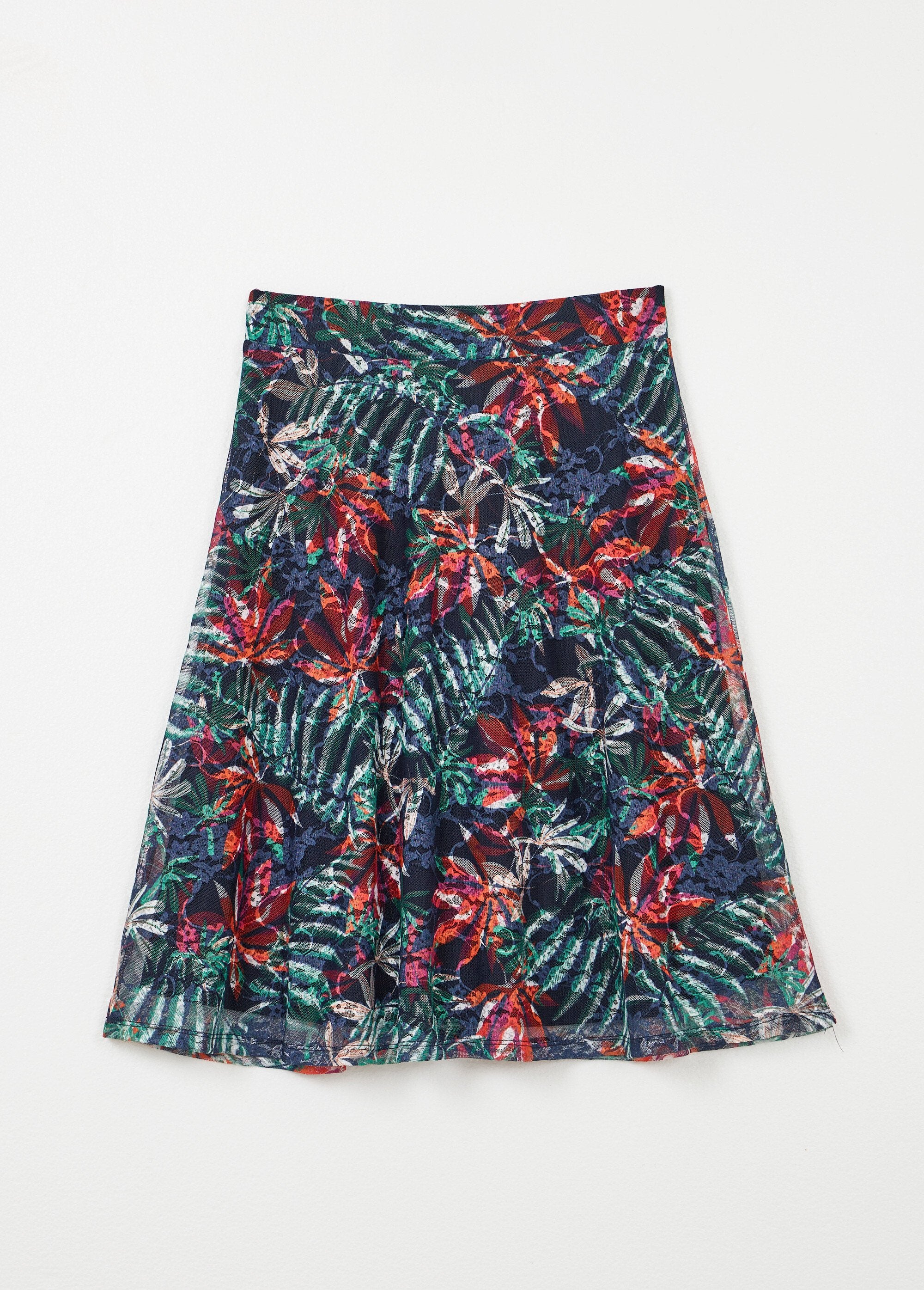 Printed_lace-knit_mid-length_flared_skirt_Marine_et_orange_AP1_slim