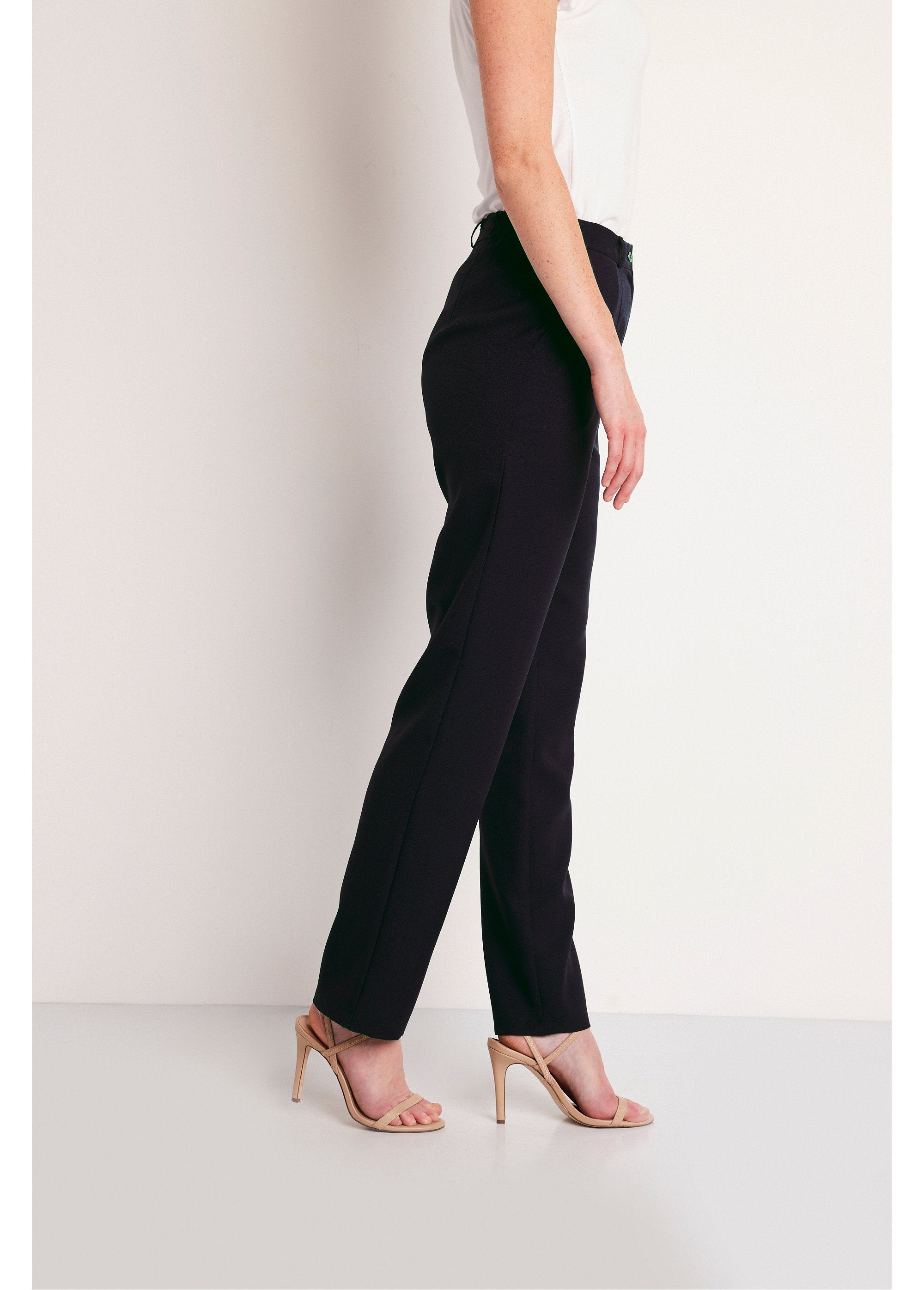 Plain_straight_pants_with_semi-elasticated_waist_Black_DR1_slim