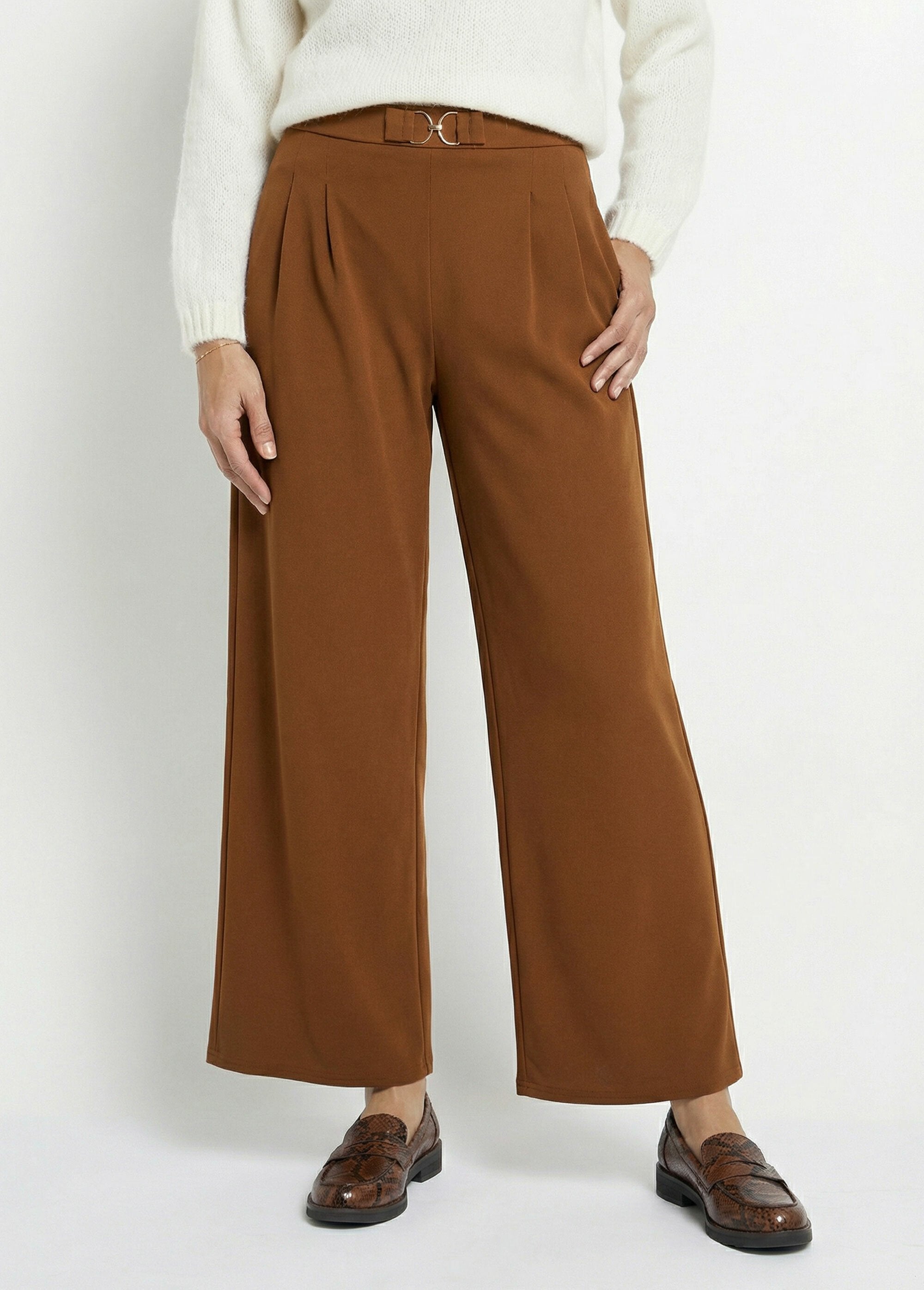 Wide-leg_knit_trousers_with_chic_metallic_detail_Tobacco_FA1_slim
