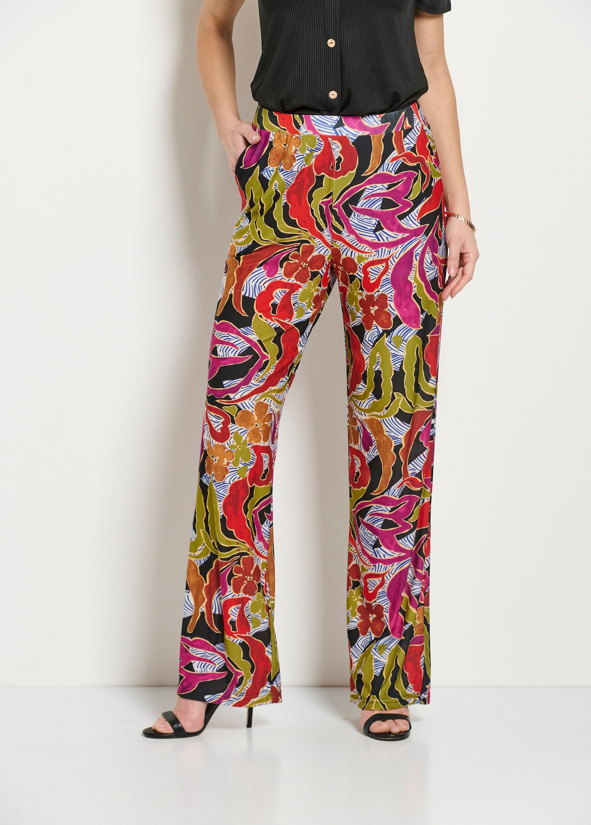 Wide_printed_elasticated_waist_pants_Black_and_parma_FA1_slim