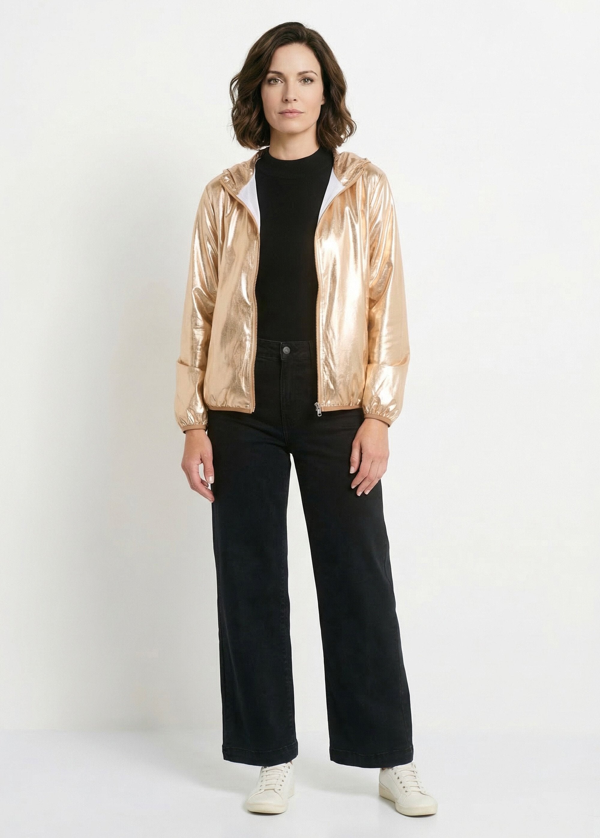 Trendy_shiny_hooded_parka_Golden_SF1_slim