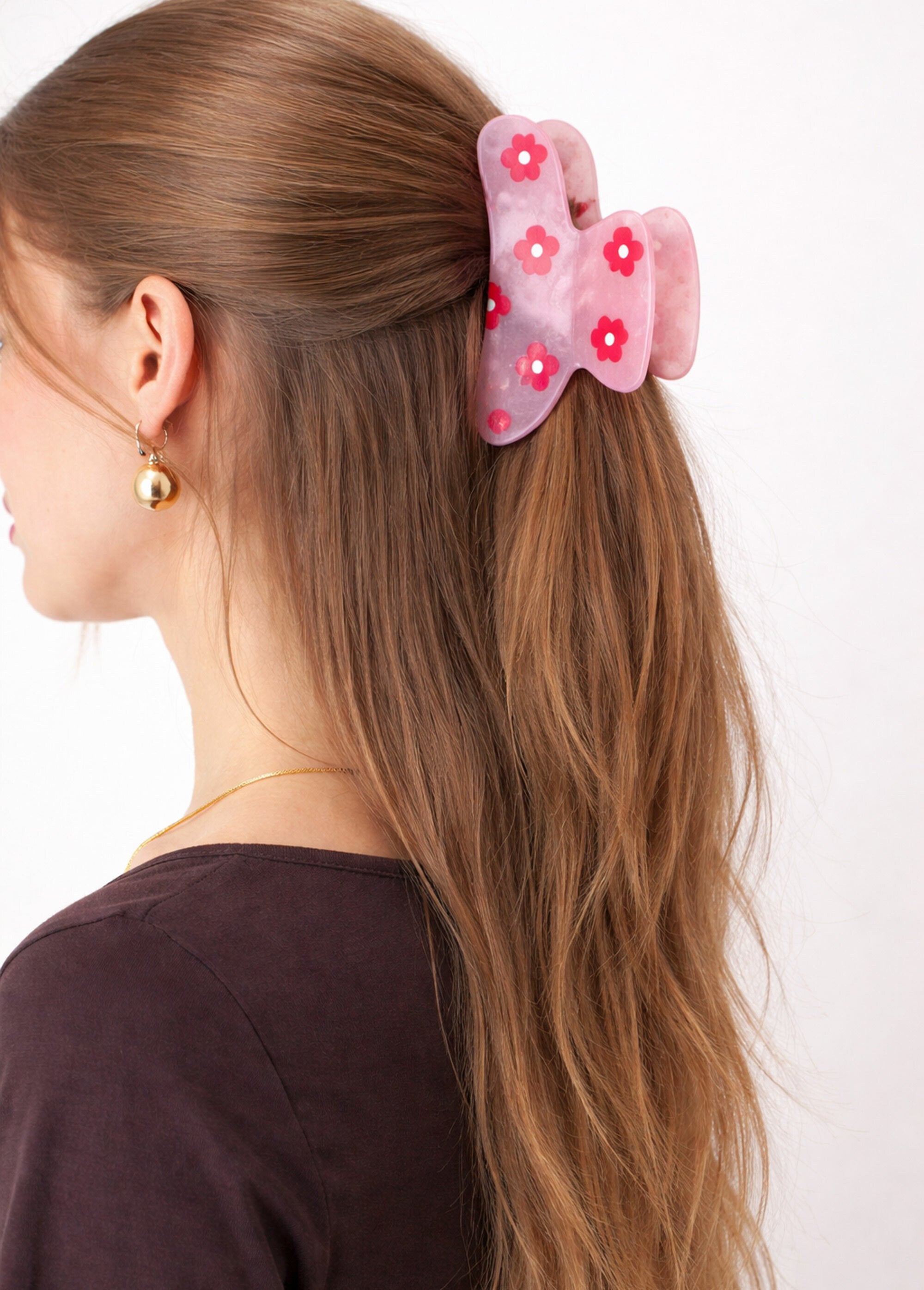 Pearlescent_hair_clip_with_floral_decoration_Pink_SF1_slim