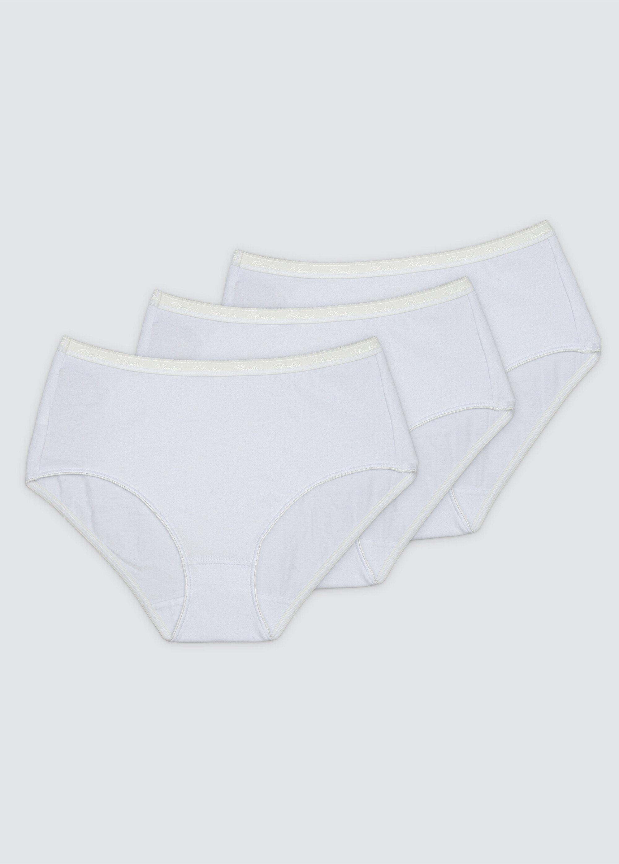 Playtex®_-_Pack_of_2_high-waisted_organic_cotton_panties_+_1_free_White_lot2+1free_DE1_slim