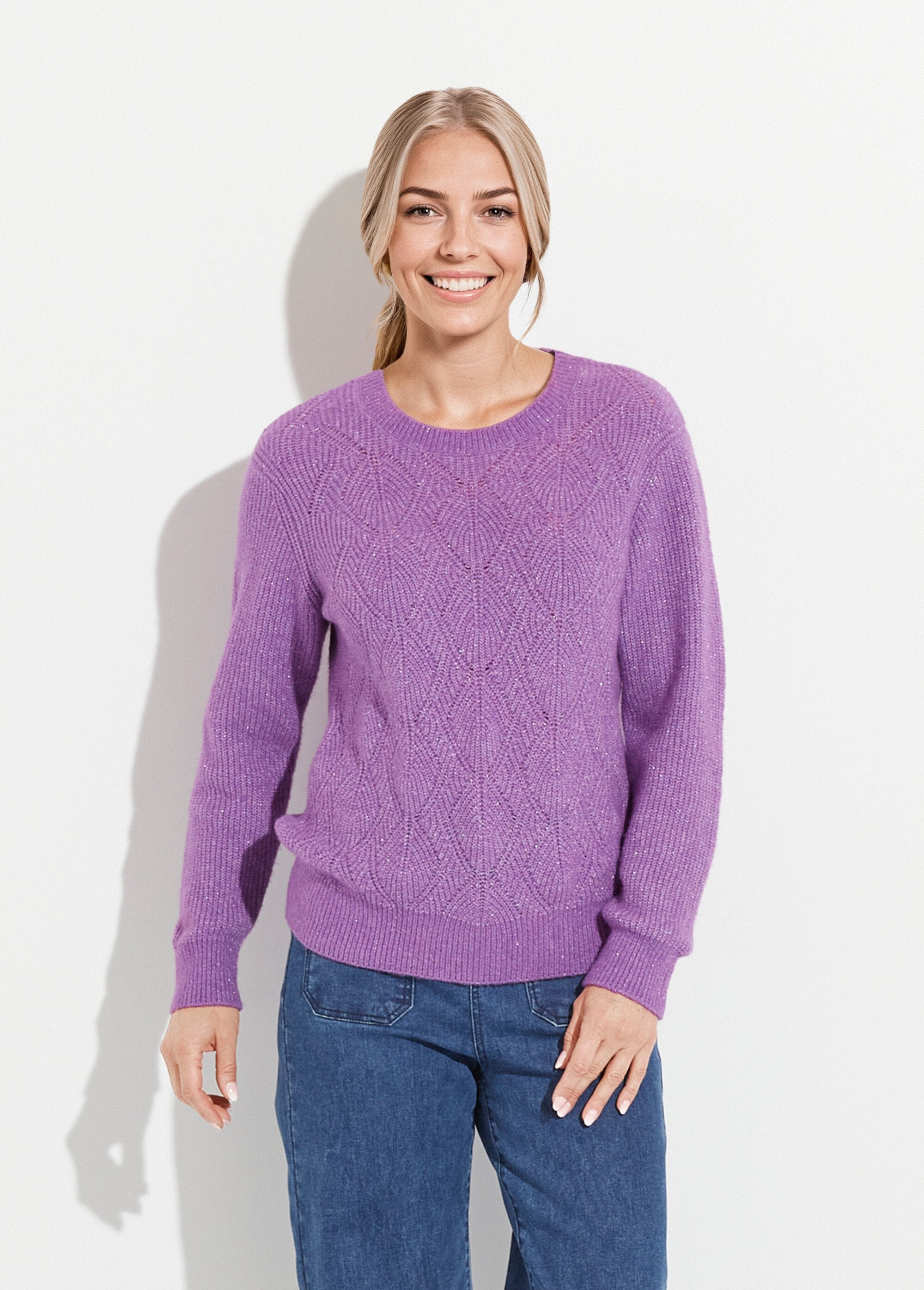 Soft_openwork_sweater_in_recycled_fibers_and_wool_Violet_FA1_slim