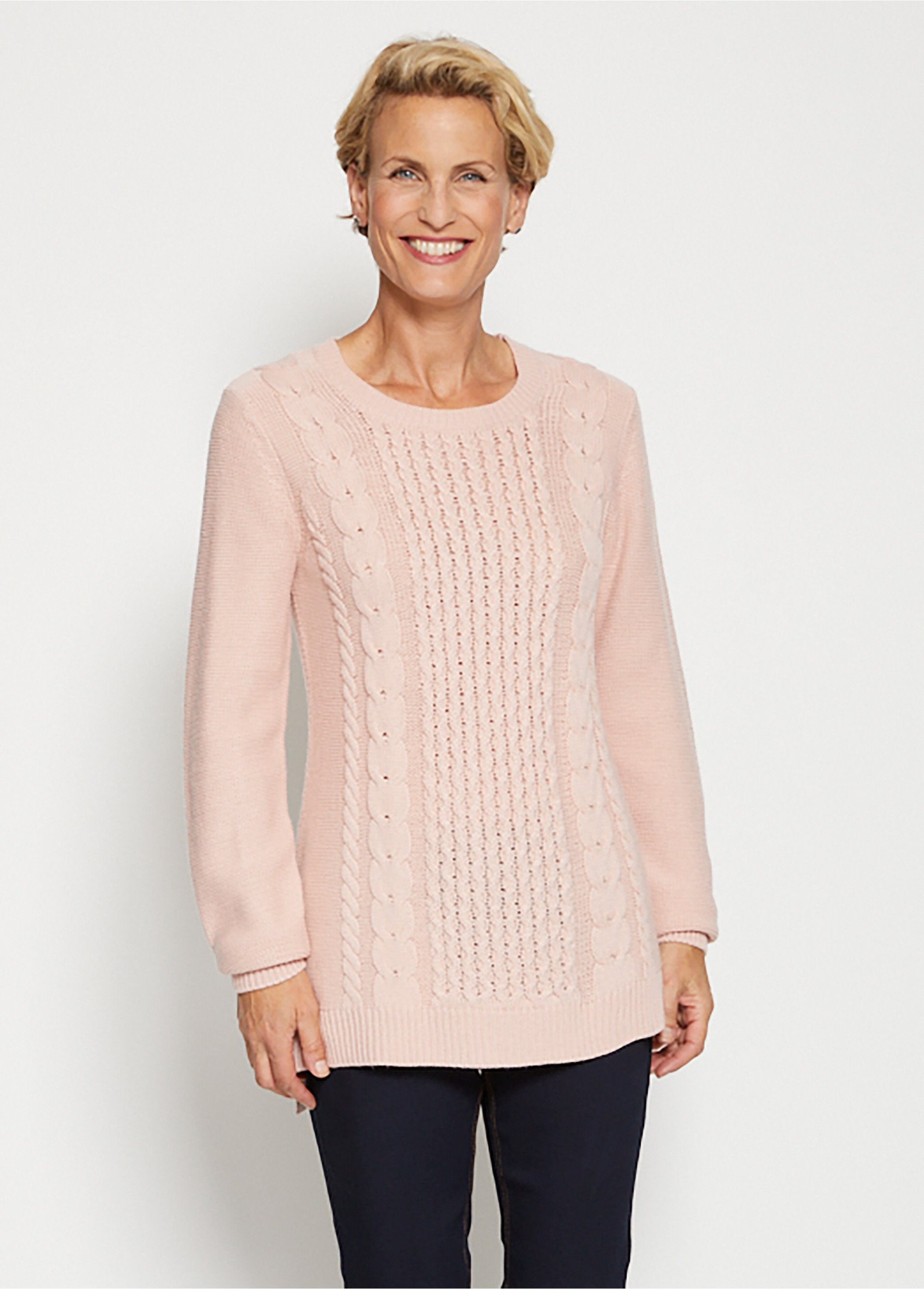 Pull-tunique_jersey_envers_et_torsades_Rose_FA1_slim