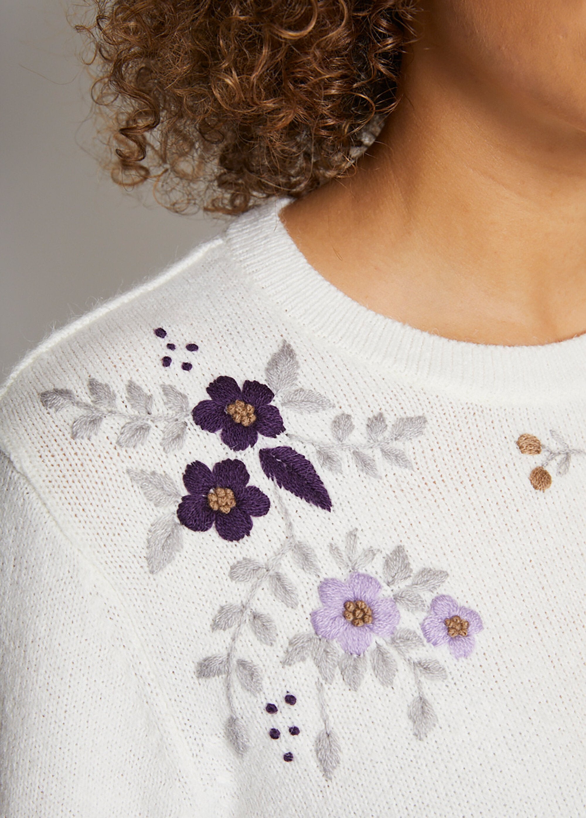 Soft_plain_embroidered_round_neck_long_sleeve_sweater_Ecru_DE2_curvy