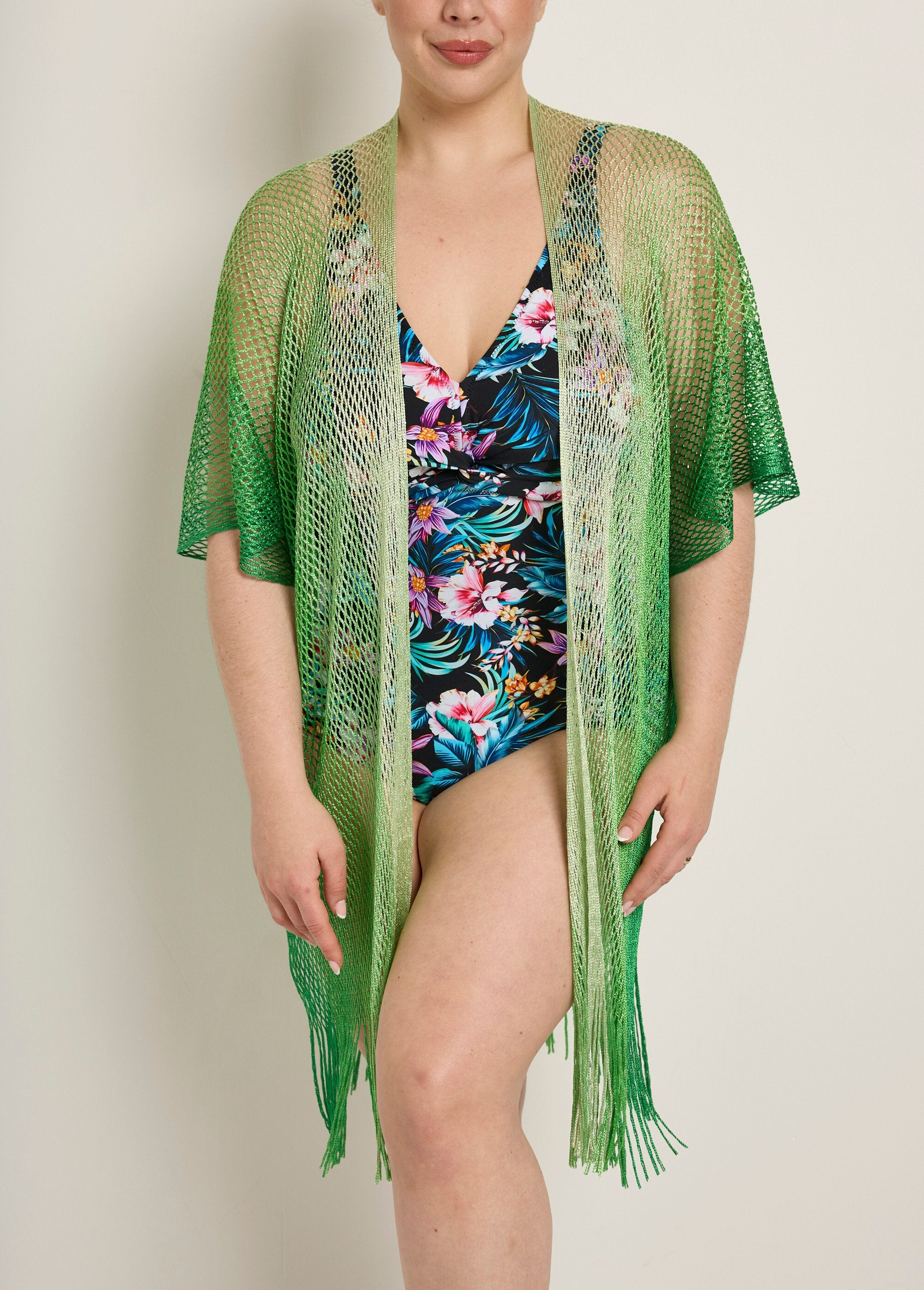 Multicolored_mesh_beach_dress_Green_DE1_curvy