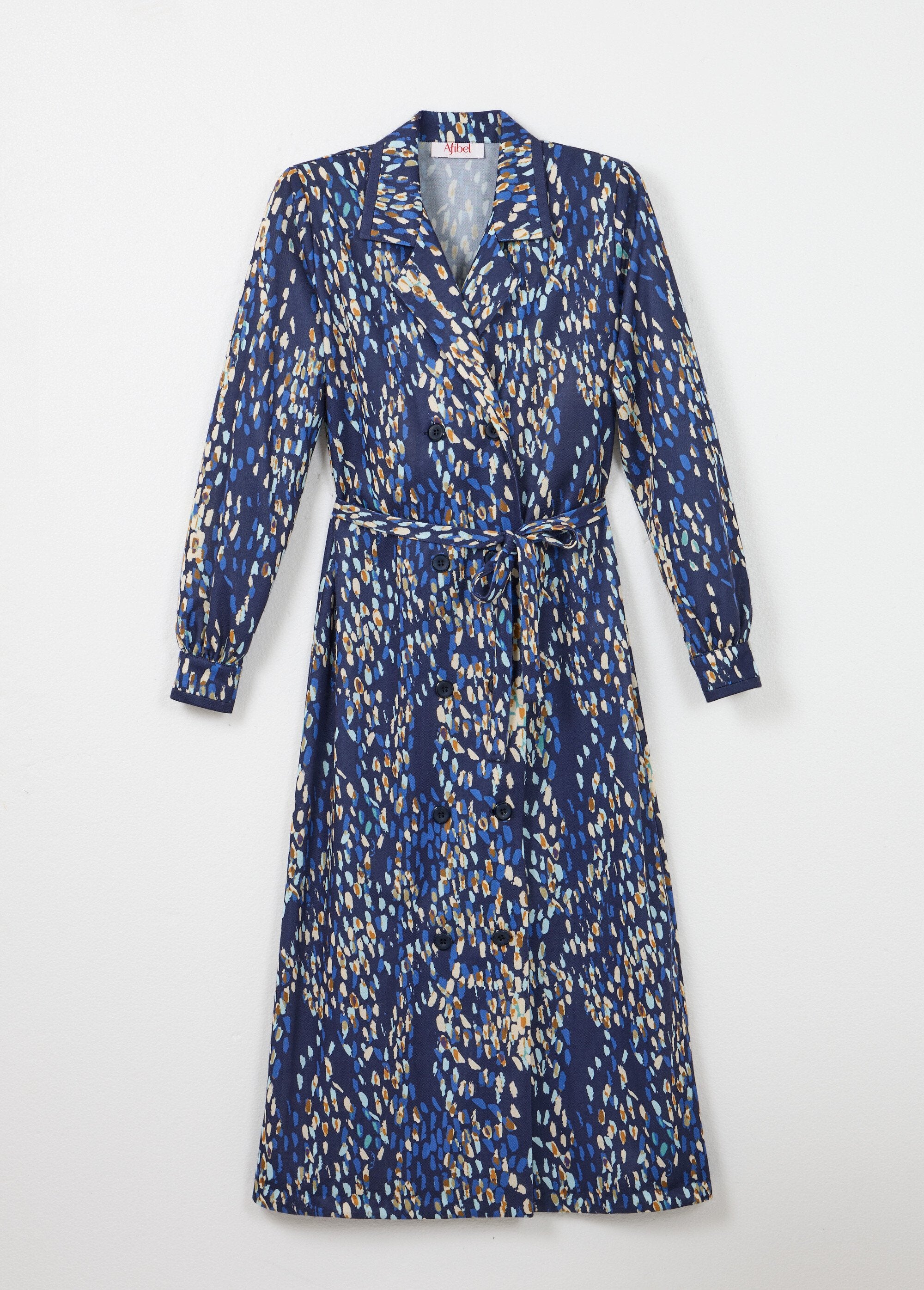 Mid-length_dress_with_double-breasted_tailoring_collar_Marine_et_beige_AP1_slim