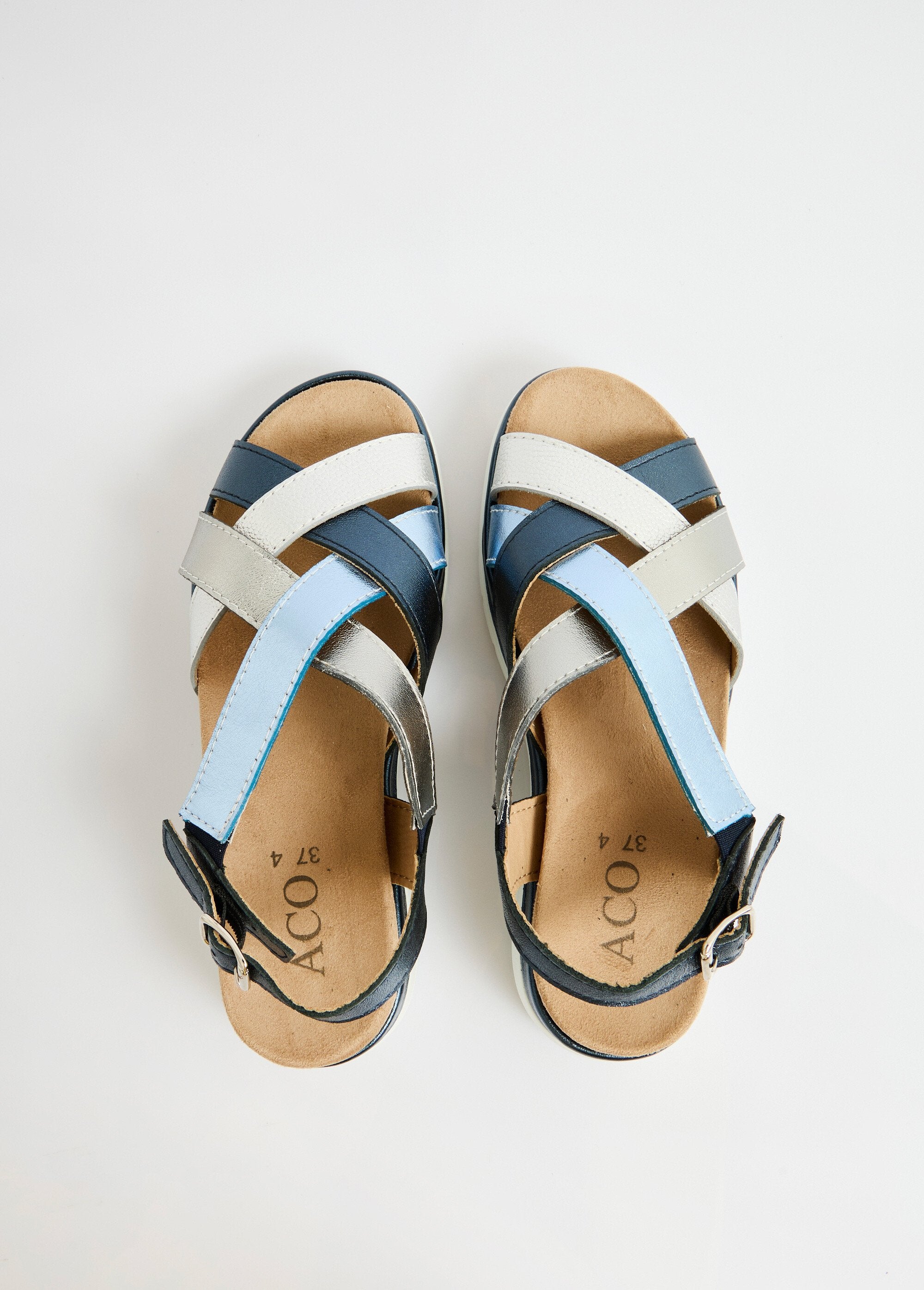 Wide_width_multi-strap_wedge_sandals_Navy_and_silver_OV1_slim