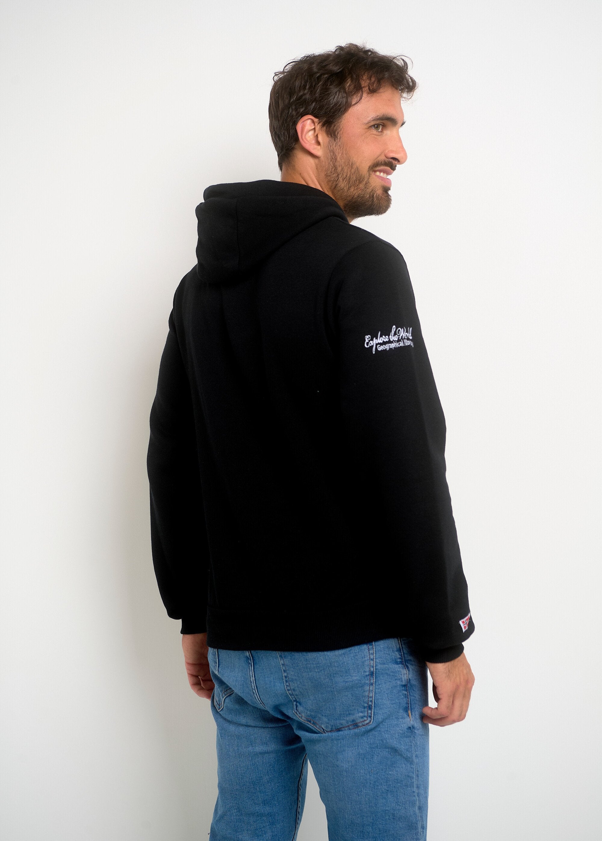 Long_sleeve_half_zip_hoodie_Black_DO1_slim