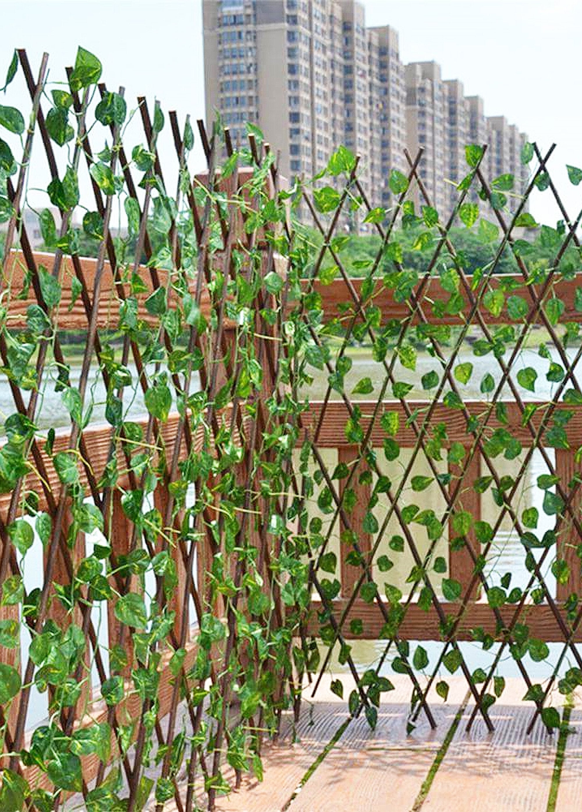 Stretchable_artificial_foliage_trellis_Green_DE2_slim