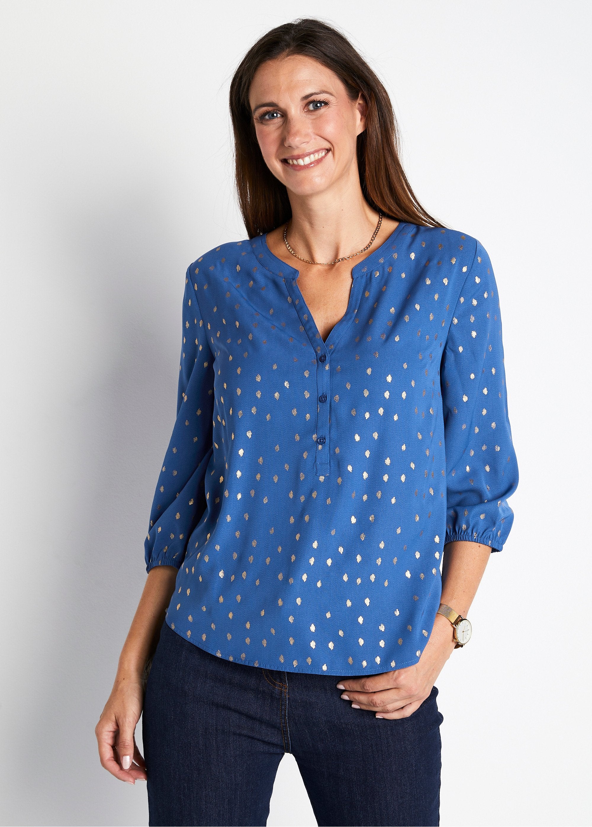 Loose_mid-length_tunic_with_3/4_sleeves_Blue_FA1_slim