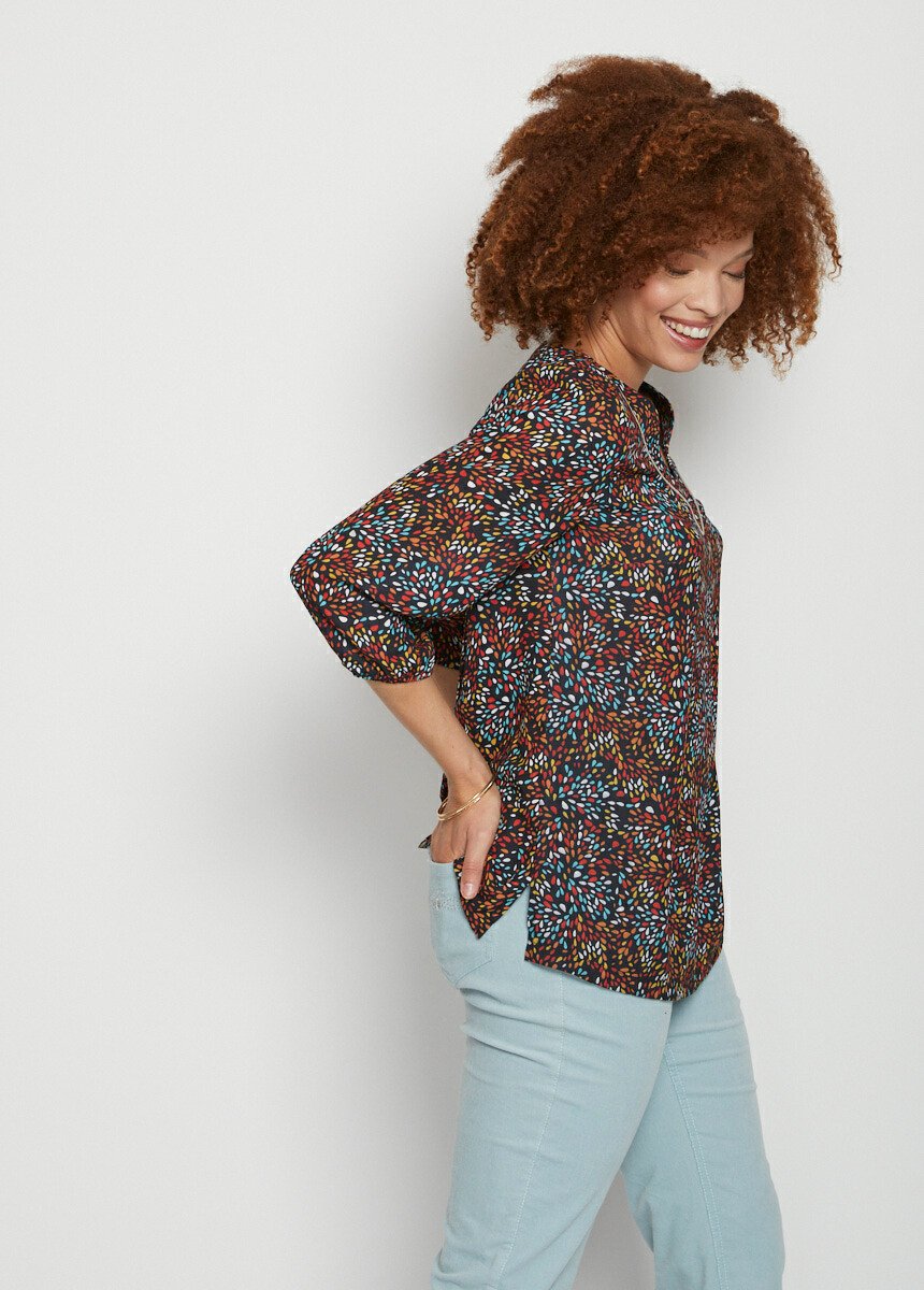 Plain_or_printed_V-neck_tunic_Multicolor_print_DR1_slim