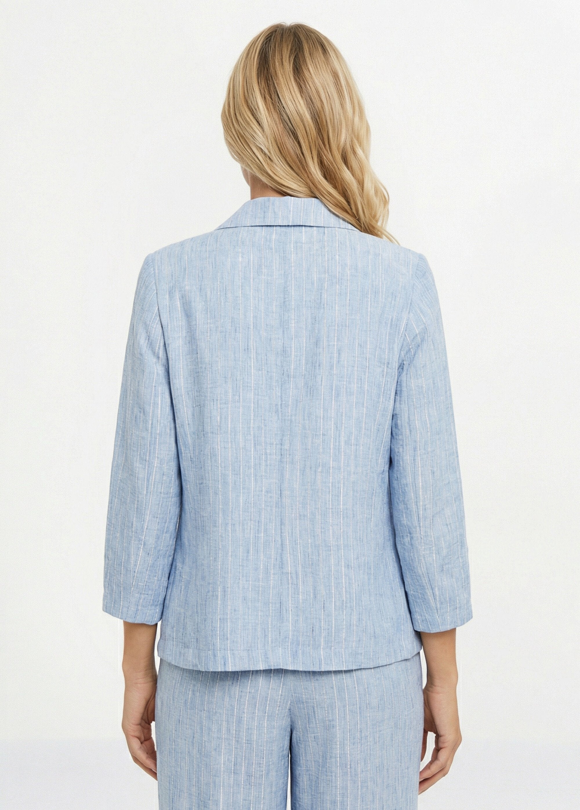 Striped_tailored_jacket,_irregular_appearance_Blue_DO1_slim